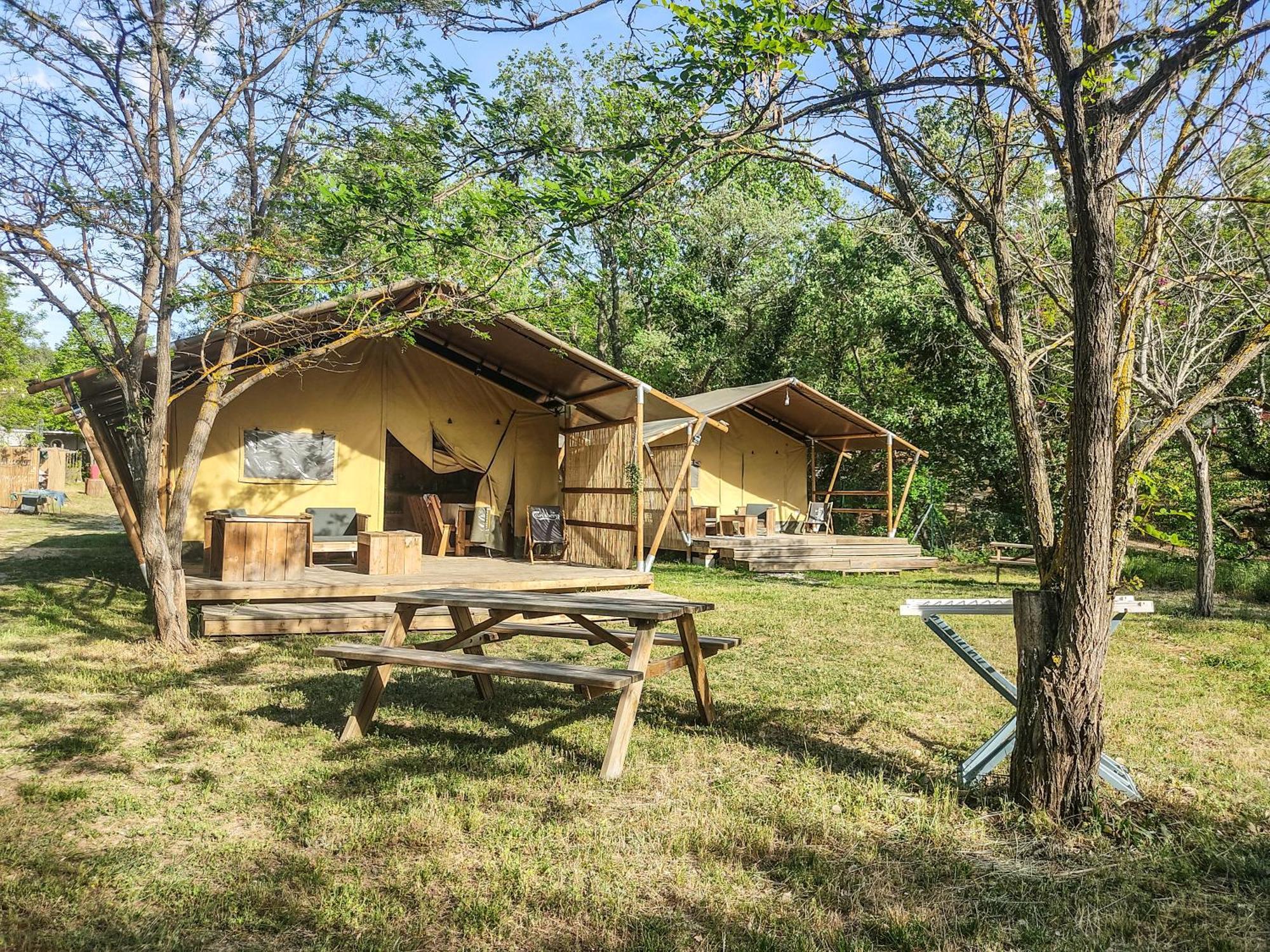 Camping La Grangeonne Esparron-de-Verdon Exterior photo